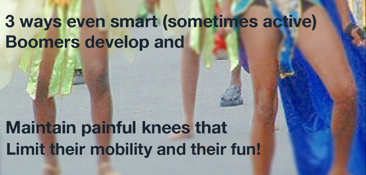 How Boomers Maintain Painful Knees