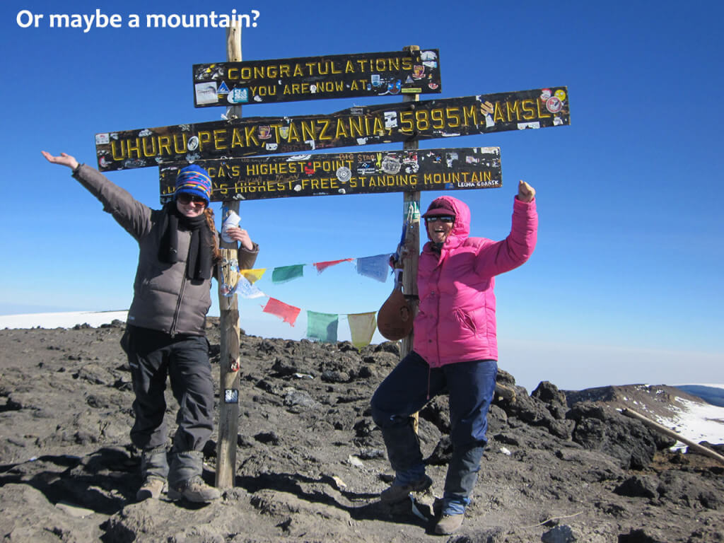 Topping Kilimanjaro